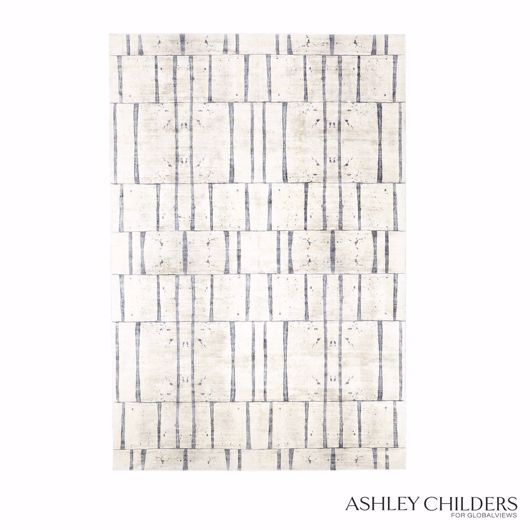 Picture of ~GENOME RUG-BLUE/TAUPE