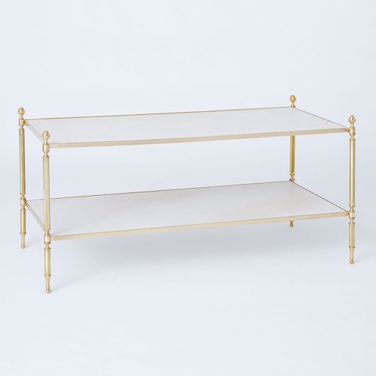 Picture of ACORN COCKTAIL TABLE-BRASS
