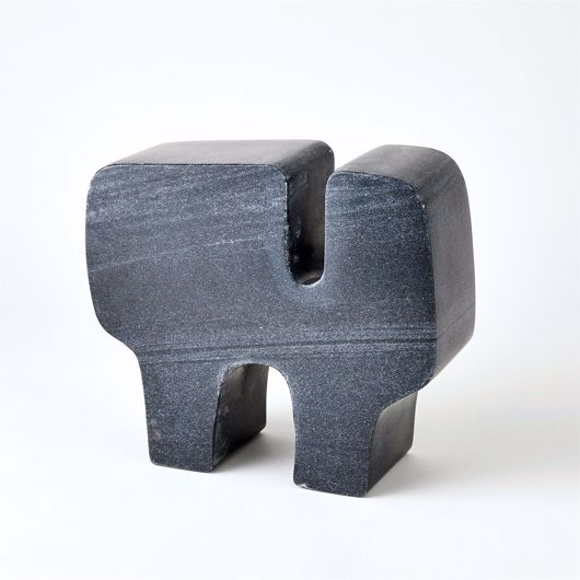 Picture of ABSTRACT MARBLE SCULPTURE-BLACK BHESLANA MARBLE