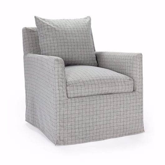 Picture of BETHANY SWIVEL CHAIR (WINDOWPANE)