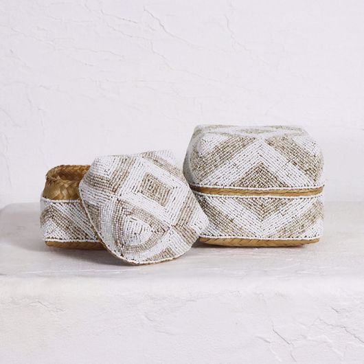 Picture of BALI BEAD BOX (SET OF 2)