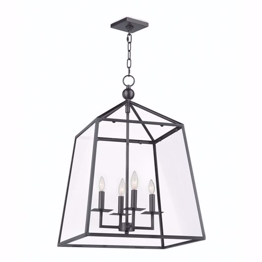 Picture of CACHET LANTERN (OIL RUBBED BRONZE)