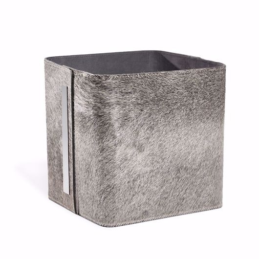 Picture of PORTIA STORAGE BASKET - NATURAL HIDE