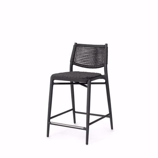 Picture of CODY OUTDOOR 24" COUNTER STOOL, MIDNIGHT