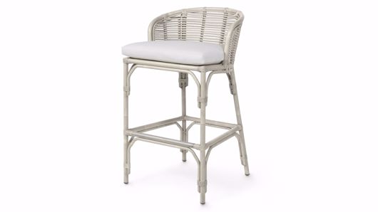 Picture of CAMINO OUTDOOR 30" BARSTOOL, WHITE