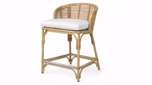 Picture of CAMINO OUTDOOR 24" COUNTER STOOL, NATURAL