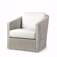 Picture of CARMINE OUTDOOR SWIVEL LOUNGE CHAIR, LIGHT FOG