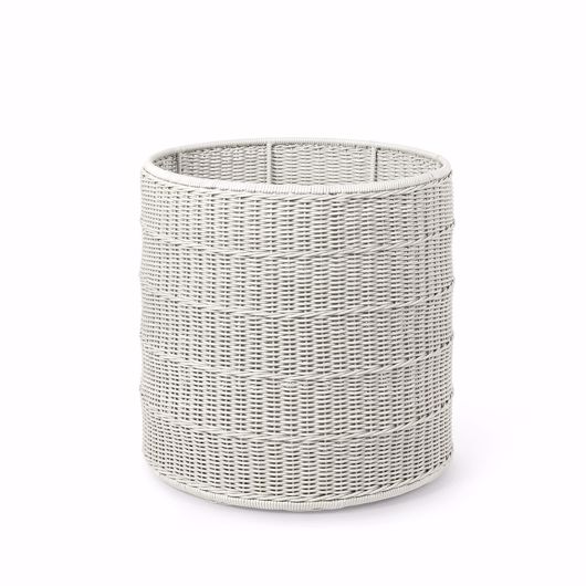 Picture of DALTON OUTDOOR BASKET, WHITEWASH