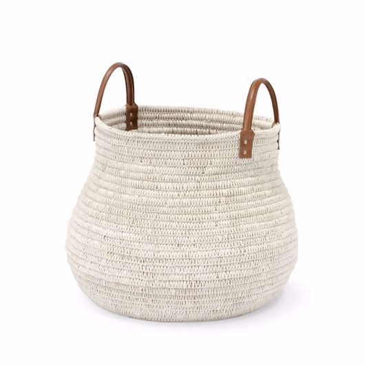 Picture of CAIRO BASKET WHITE LARGE