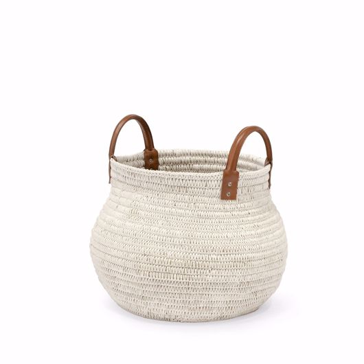 Picture of CAIRO BASKET WHITE SMALL