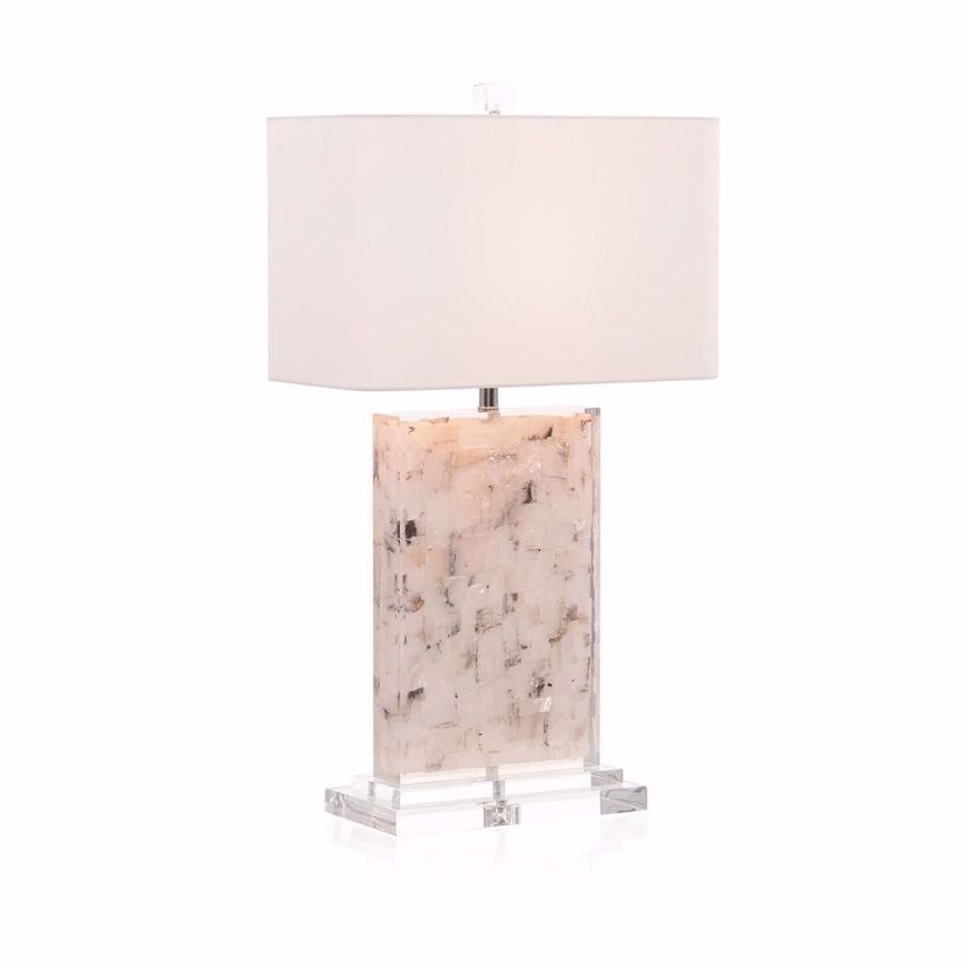 Picture of SUSPENDED CALCITE TABLE LAMP