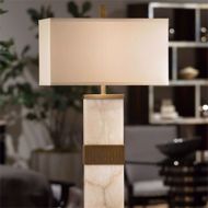 Picture of ALABASTER COLUMN TABLE LAMP