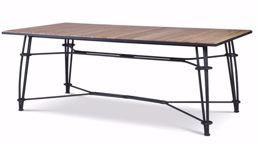 Picture of D39-95 - BORD DE MER RECTANGULAR DINING TABLE
