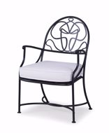 Picture of D39-54 - DEAUVILLE BISTRO MEDALLION ARM CHAIR