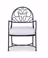 Picture of D39-54 - DEAUVILLE BISTRO MEDALLION ARM CHAIR