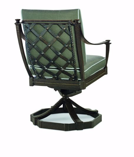 Picture of D12MB-52-9 - ANDALUSIA METAL BK SWIVEL ROCKER