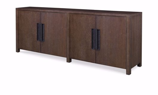 Picture of 70A-405-V1 - MESA CHINO FOUR DOOR CREDENZA - NAPA CERUSED