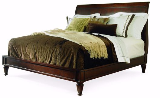 Picture of 36H-176 - CHELSEA CLUB KNIGHTSBRIDGE PLATFORM BED - KING 6/6 - COGNAC