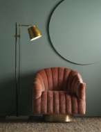 Picture of SPRINGSTEEN CHAIR DUSTY ROSE VELVET SWIVEL