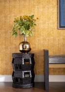 Picture of ZANZIBAR STOOL/SIDE TABLE, BLACK ONYX