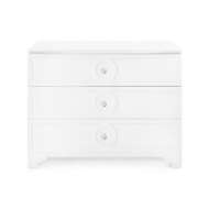 Picture of SAVOY MEDIUM 3-DRAWER, WHITE PEARL