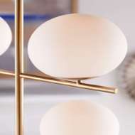 Picture of POD CHANDELIER | AGED BRASS - LARGE