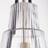 Picture of APOLLO PENDANT | NOIR & AGED BRASS