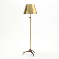 Picture of SIMPLE TRIPOD FLOOR LAMP-BRONZE/BRASS