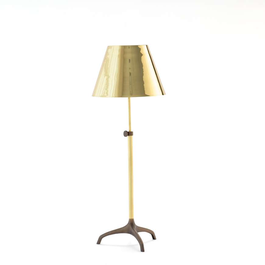 Picture of SIMPLE TRIPOD TABLE LAMP-BRONZE/BRASS