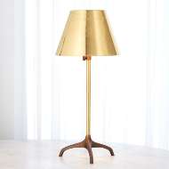 Picture of SIMPLE TRIPOD TABLE LAMP-BRONZE/BRASS