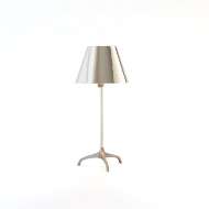Picture of SIMPLE TRIPOD TABLE LAMP-GUNMETAL/NICKEL