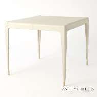 Picture of TIBURTINA GAME TABLE-MIST LEATHER