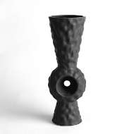 Picture of VOLCANIC VASES-BLACK VOLCANO