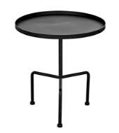 Picture of PAIGE SIDE TABLE, BLACK STEEL