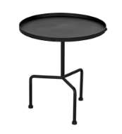 Picture of PAIGE SIDE TABLE, BLACK STEEL