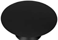 Picture of ZASA SIDE TABLE, BLACK STEEL