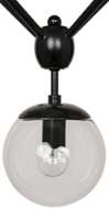 Picture of PLUTO CHANDELIER, SMALL, BLACK STEEL
