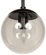 Picture of PLUTO CHANDELIER, LARGE, BLACK STEEL