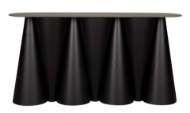 Picture of SALT AND PEPPER CONSOLE, BLACK STEEL