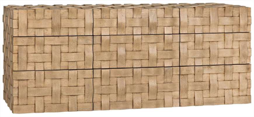 Picture of WEAVE SIDEBOARD, BLEACHED WALNUT