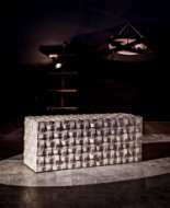 Picture of WEAVE SIDEBOARD, BLEACHED WALNUT