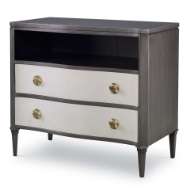 Picture of STELLA CHEST - GREY / LINEN