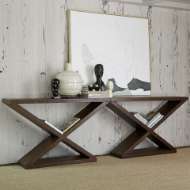 Picture of SALONE SCURO DOUBLE-V CONSOLE TABLE