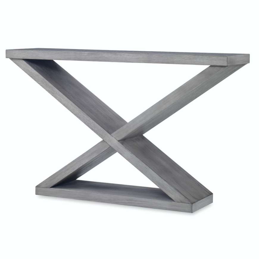 Picture of SALONE DOUBLE-V CONSOLE - ASH GREY