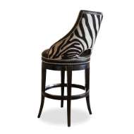 Picture of ZEBRANO SWIVEL BARSTOOL