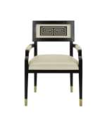 Picture of ARTEMIS LEATHER ARMCHAIR, MILK