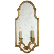 Picture of SUSSEX MEDIUM FRAMED DOUBLE SCONCE