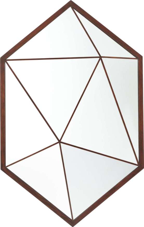 Picture of VLAD HEXAGONAL WALL MIRROR