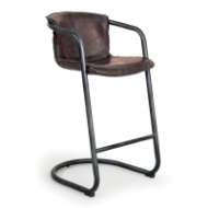 Picture of AXL BAR STOOL (SET OF 2) - DISTRESSED WHISKEY