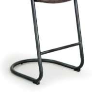 Picture of AXL BAR STOOL (SET OF 2) - DISTRESSED WHISKEY